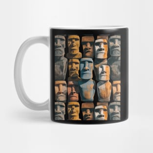 Easter Island Faces Mug